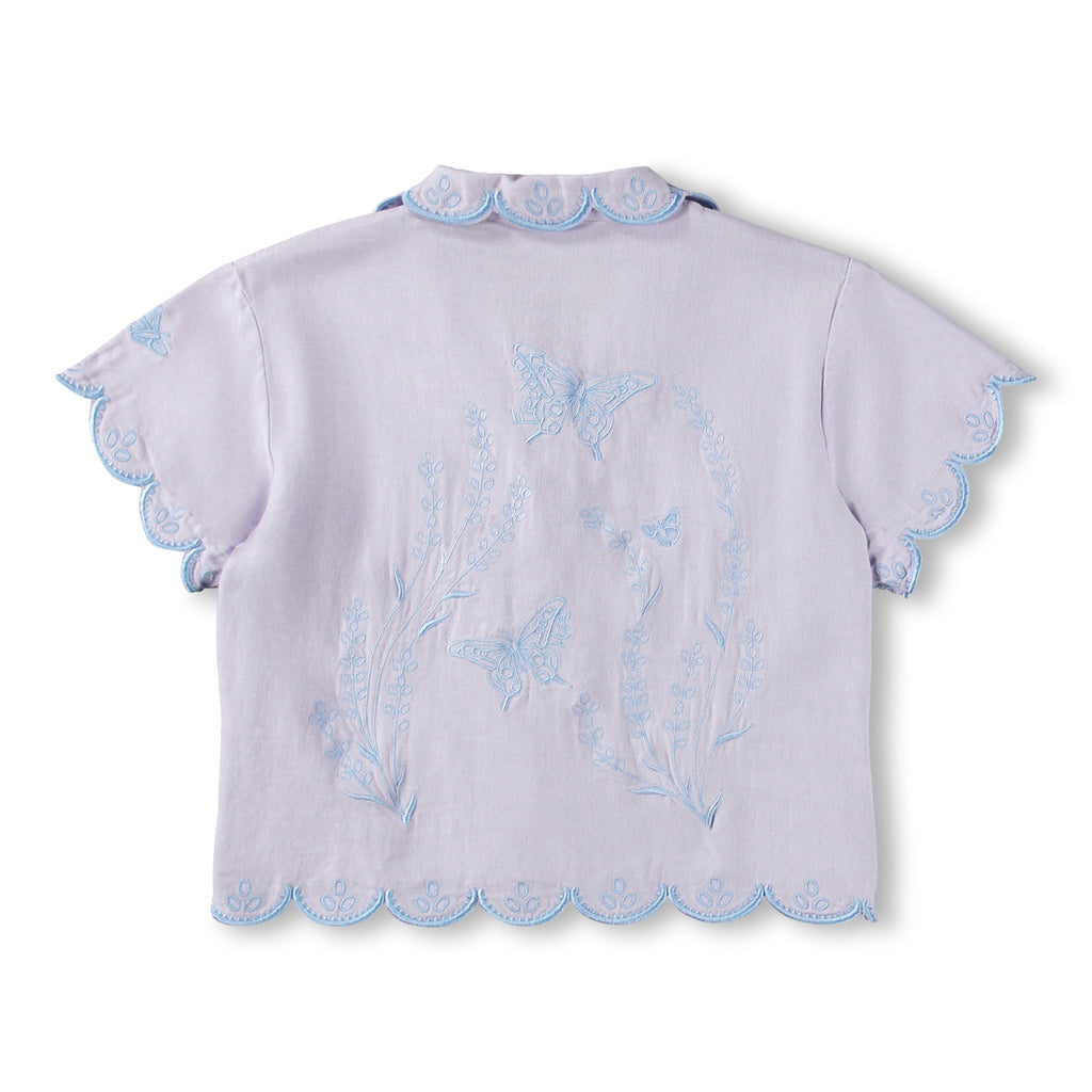 Rosalle Top - Pastel Lilac