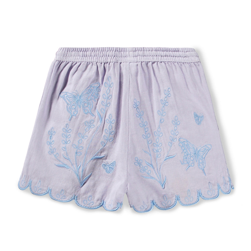 Annabella Shorts - Pastel Lilac