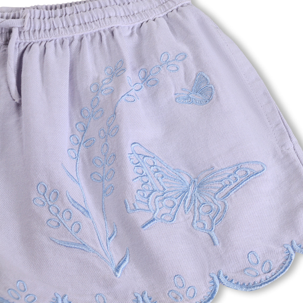 Annabella Shorts - Pastel Lilac