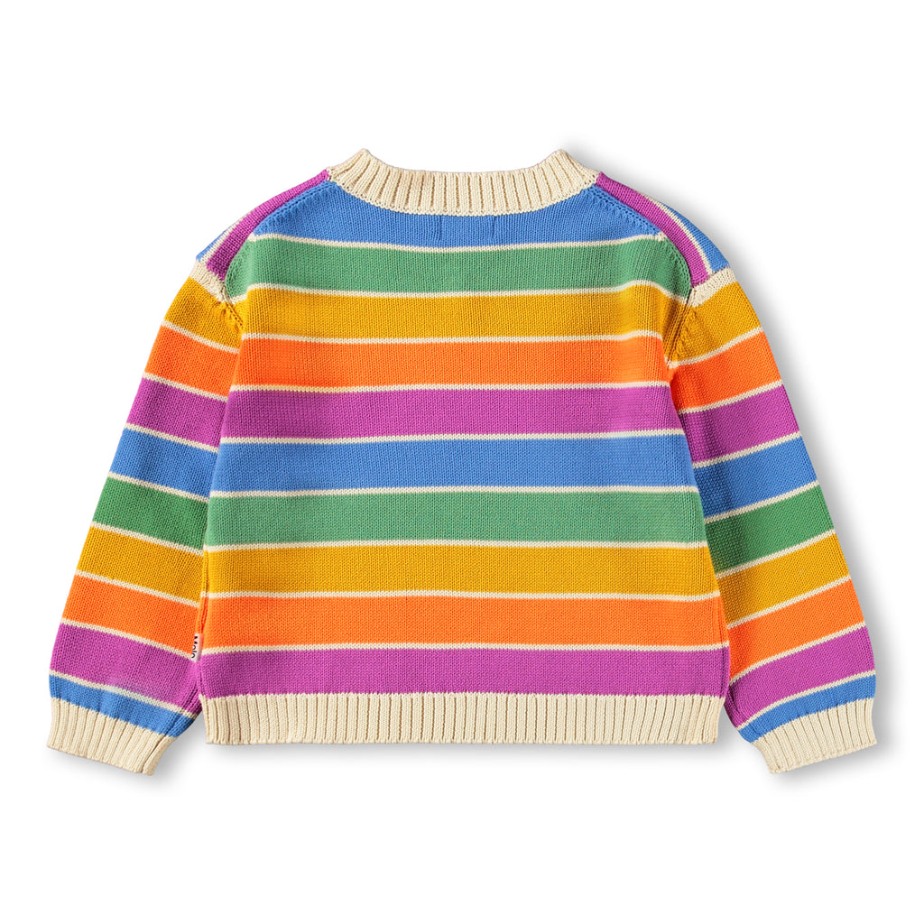 Gitty Sweater - Heart Rainbow
