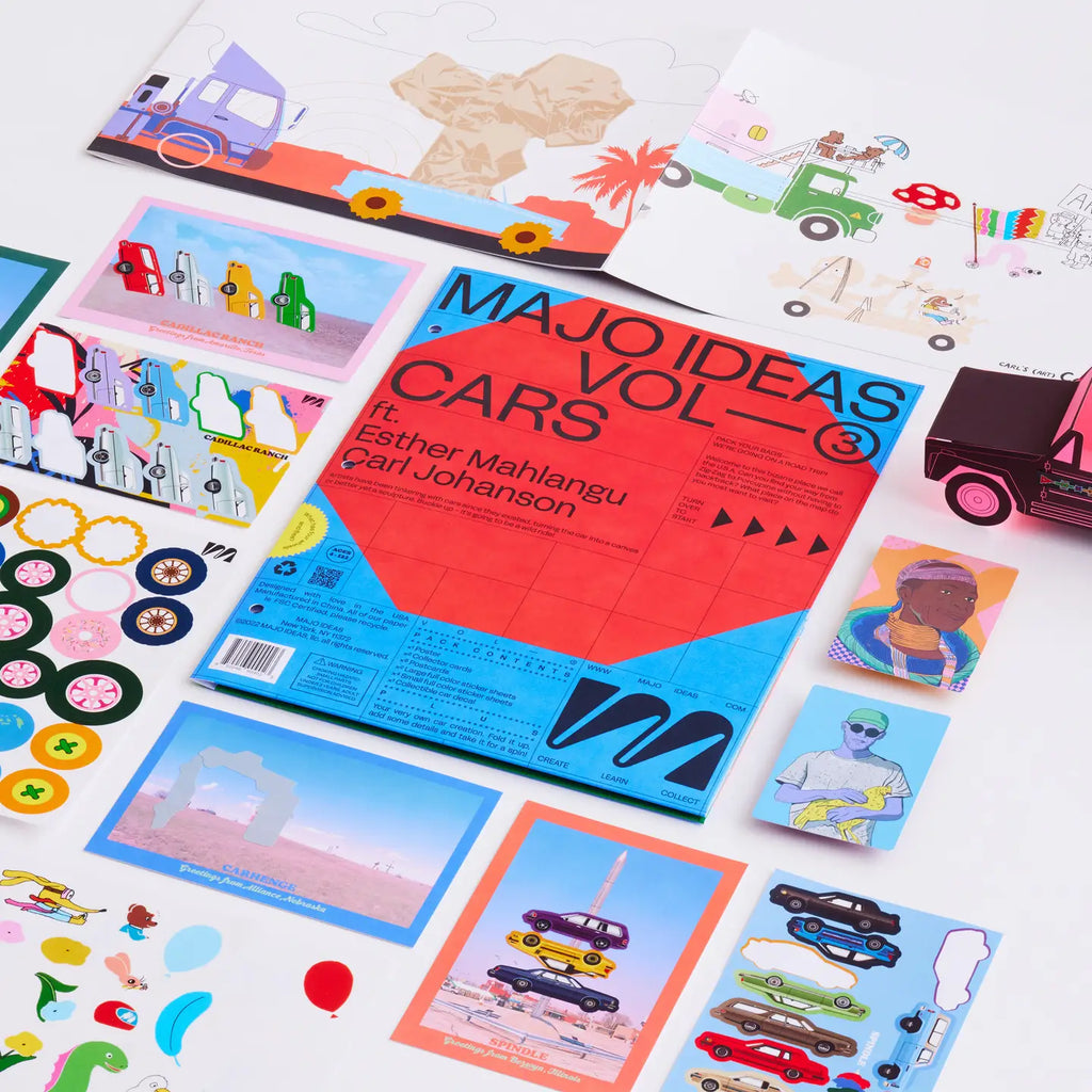 Cars Stickers Based Art Pack
