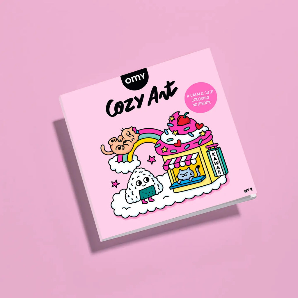 Cozy Art Coloring Book - Kawaii