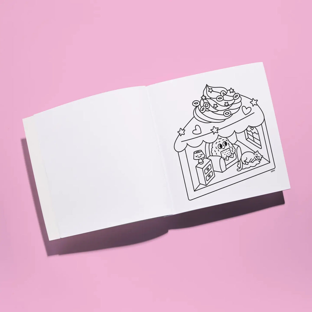 Cozy Art Coloring Book - Kawaii
