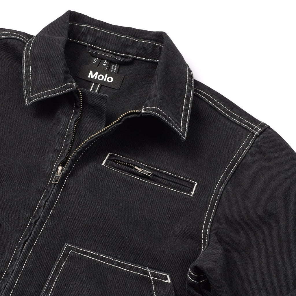 Hetson Jacket - Washed Black