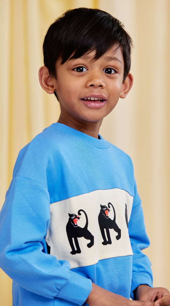 Panther Panel Sweatshirt