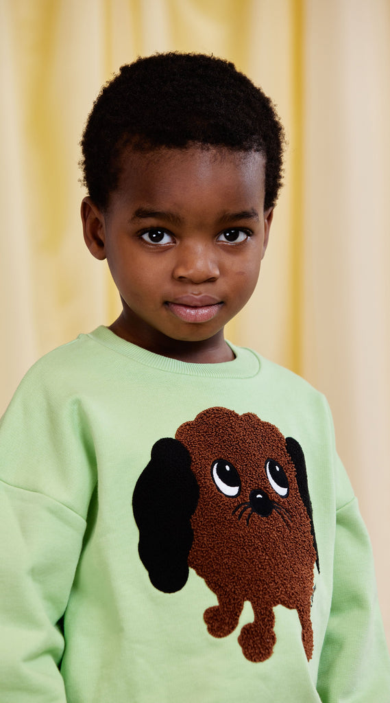 Doggie Chenille Sweatshirt