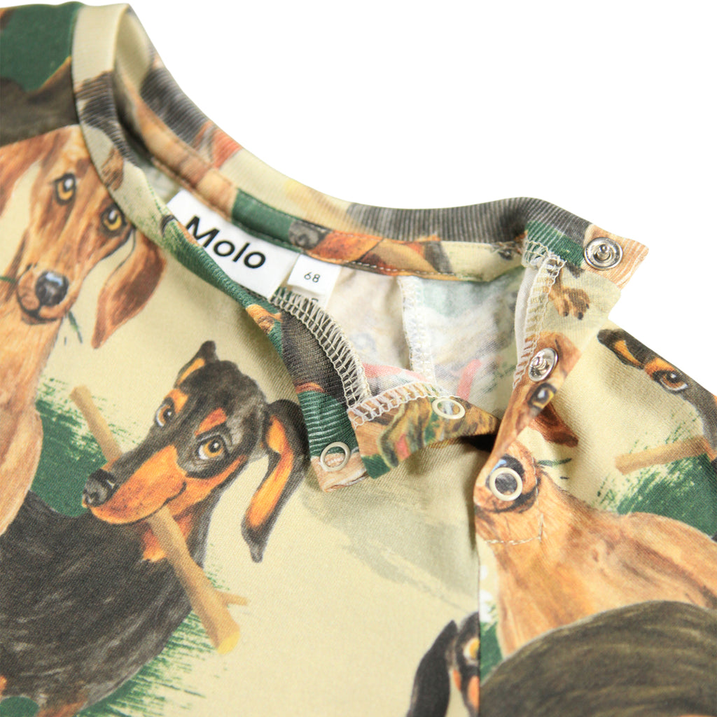 Fairfax Romper - Painted Dogs