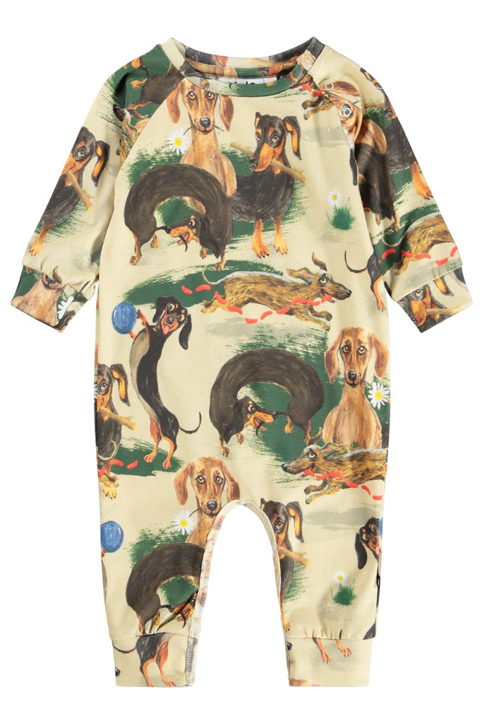 Fairfax Romper - Painted Dogs