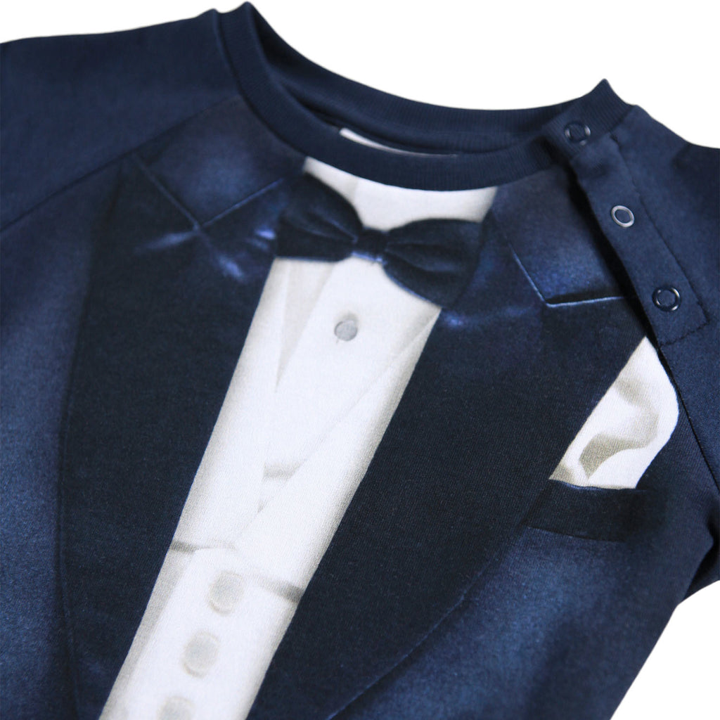 Fairfax Romper - Tuxedo