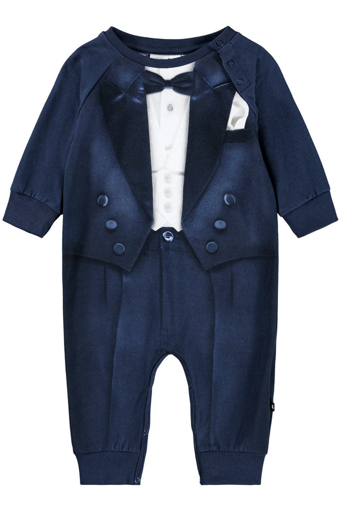 Fairfax Romper - Tuxedo