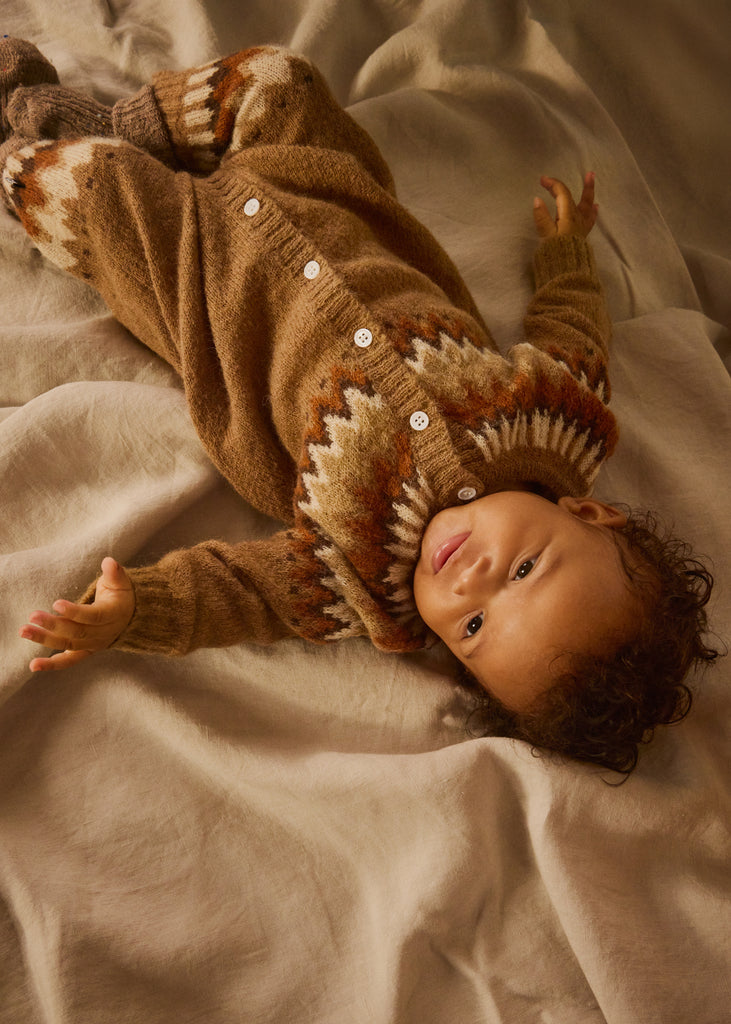 Frej Romper - Light Browns