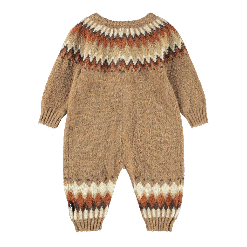 Frej Romper - Light Browns