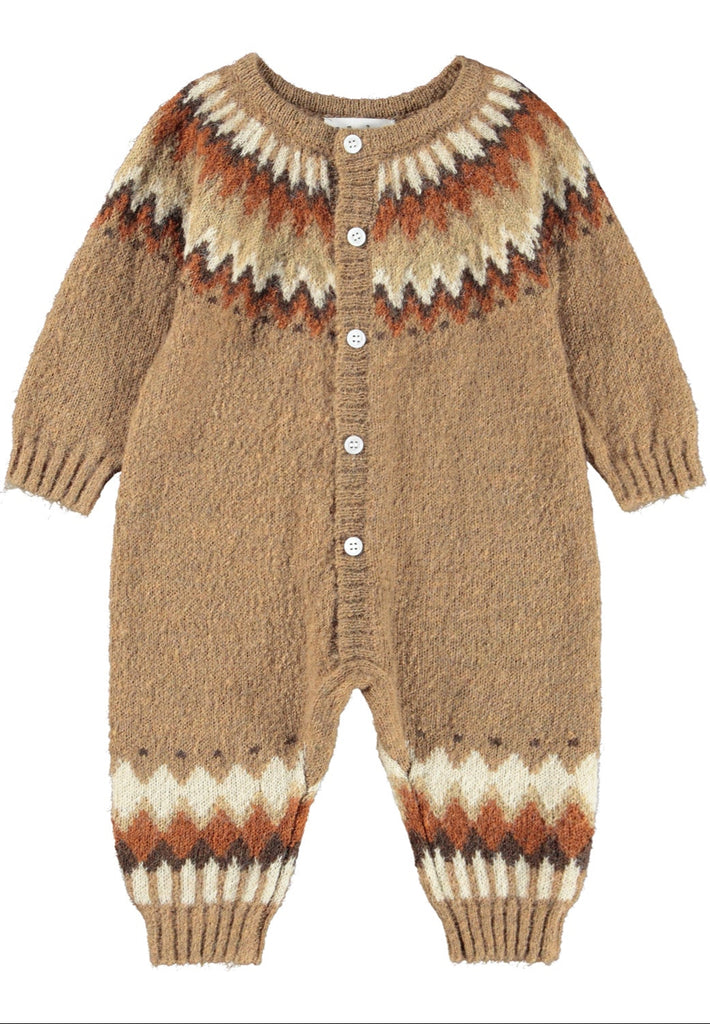 Frej Romper - Light Browns