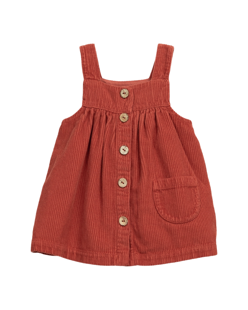 PU Corduroy Dress