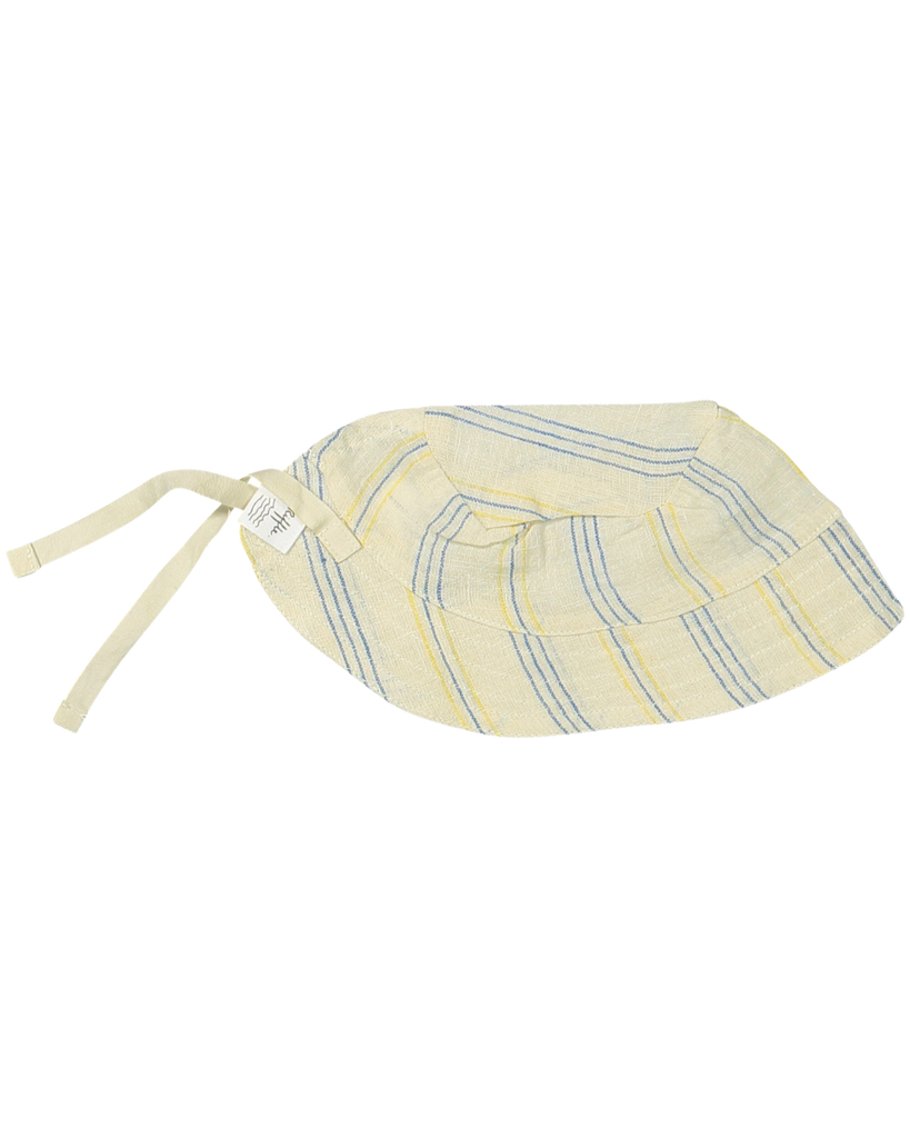 Riffle Linen Stripe Summer Hat