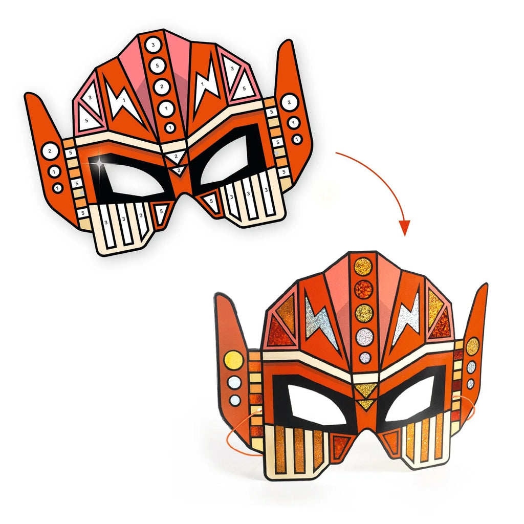 Djeco Super Robots DIY Masks