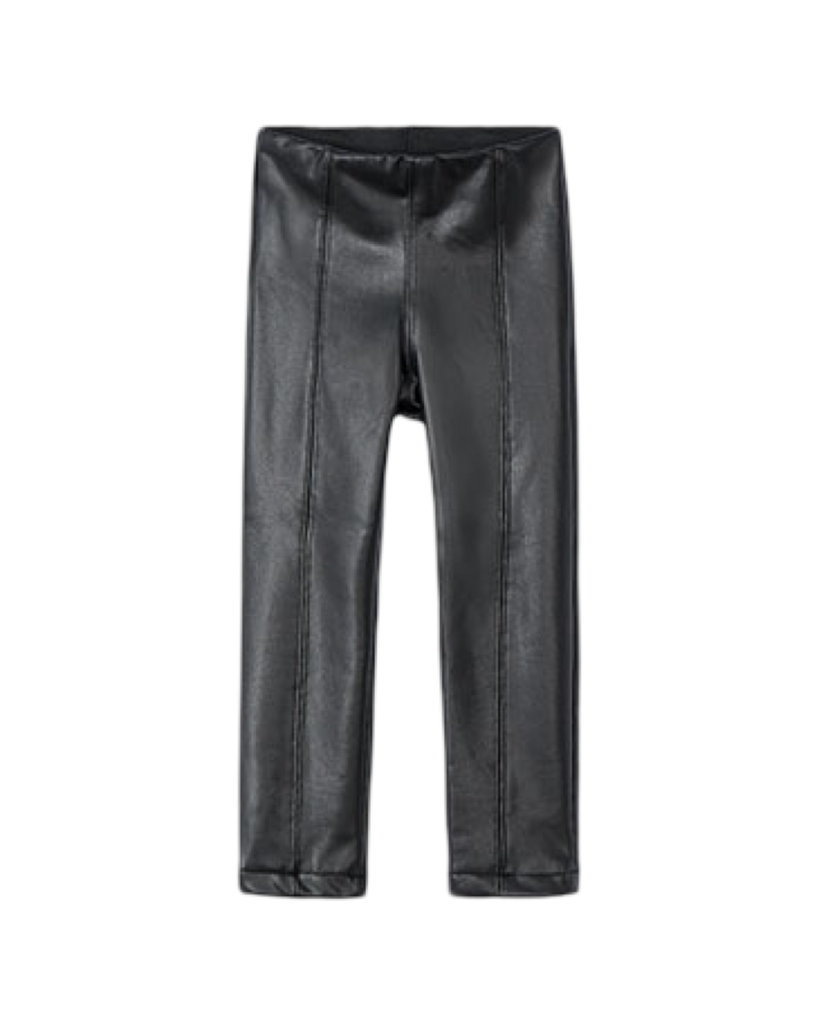 Mayoral Faux Leather Leggings