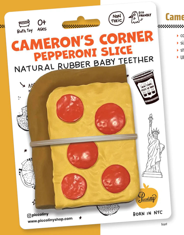 Cameron's Corner Pizza Teether