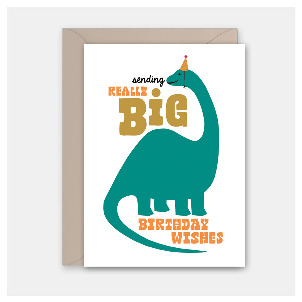 Dino Party Card