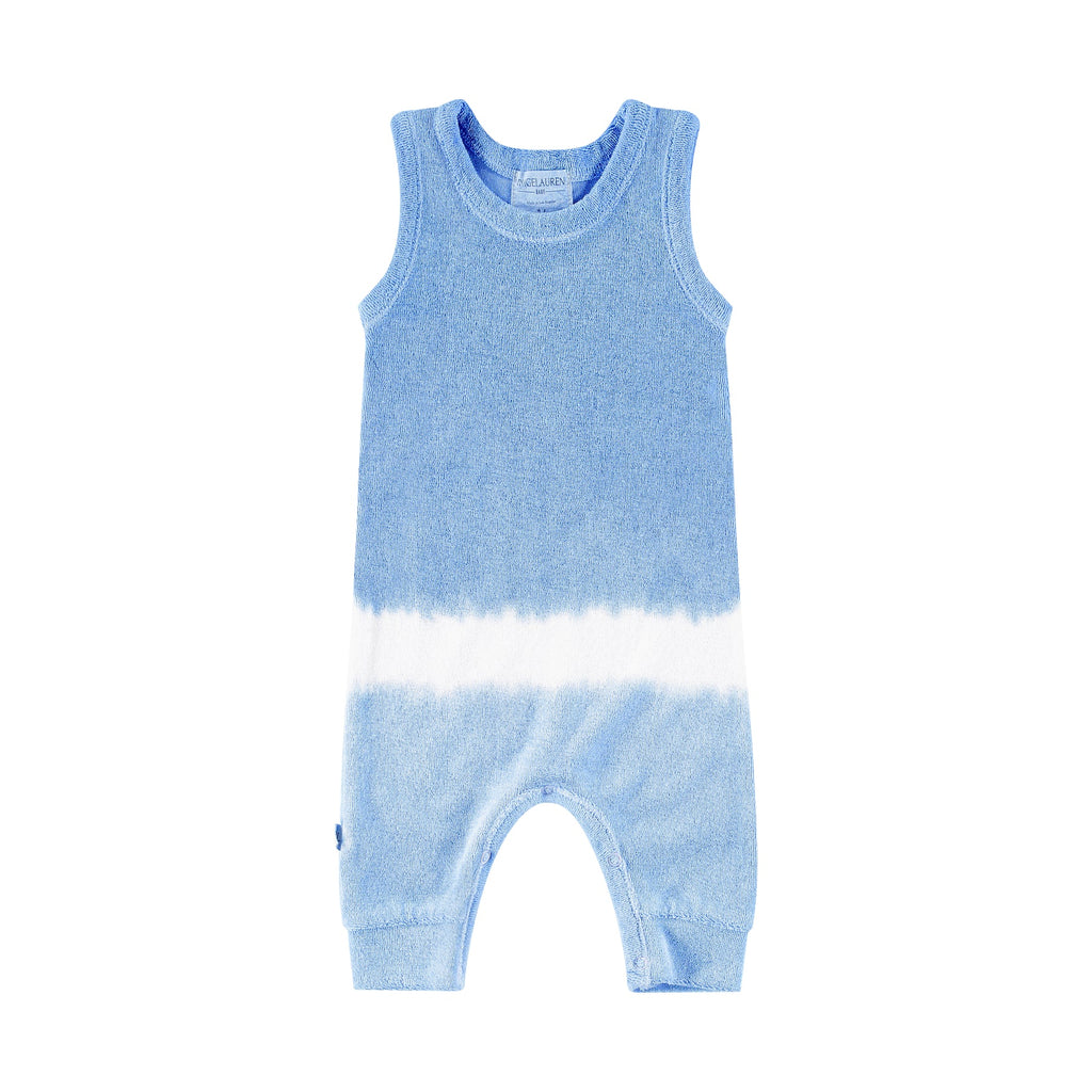 PL Dip Dye Loop Terry Tank Romper