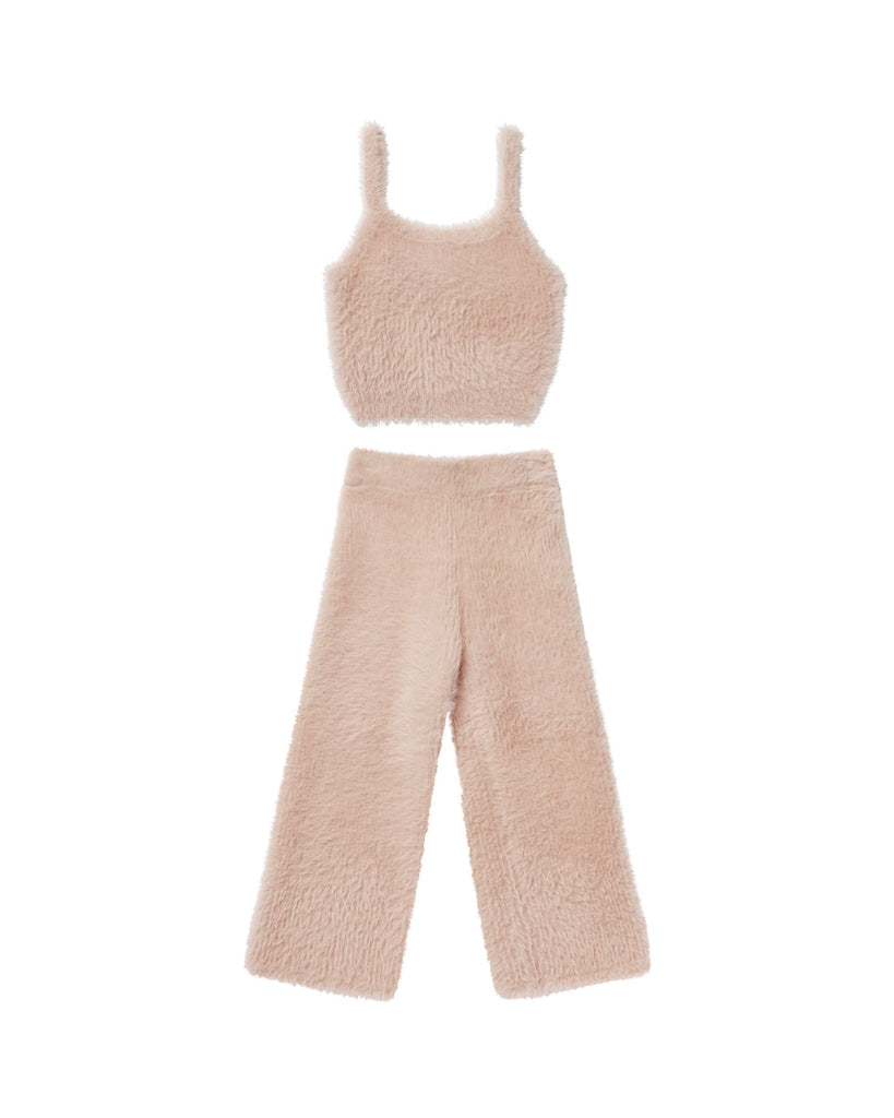 R & C Fuzzy Knit Set