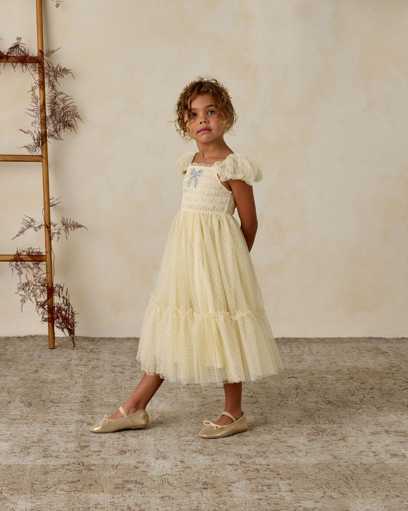 Clara Dress - Champagne