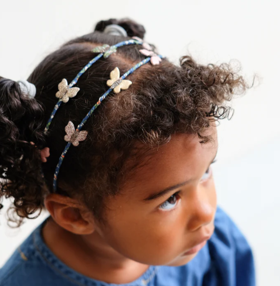 M & L Butterfly Double Headband