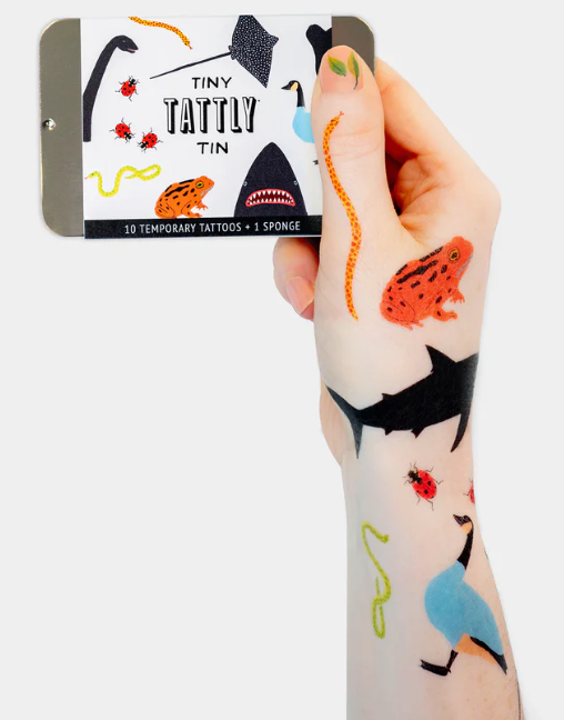 Tattly Tiny Animal Tattoo Tin