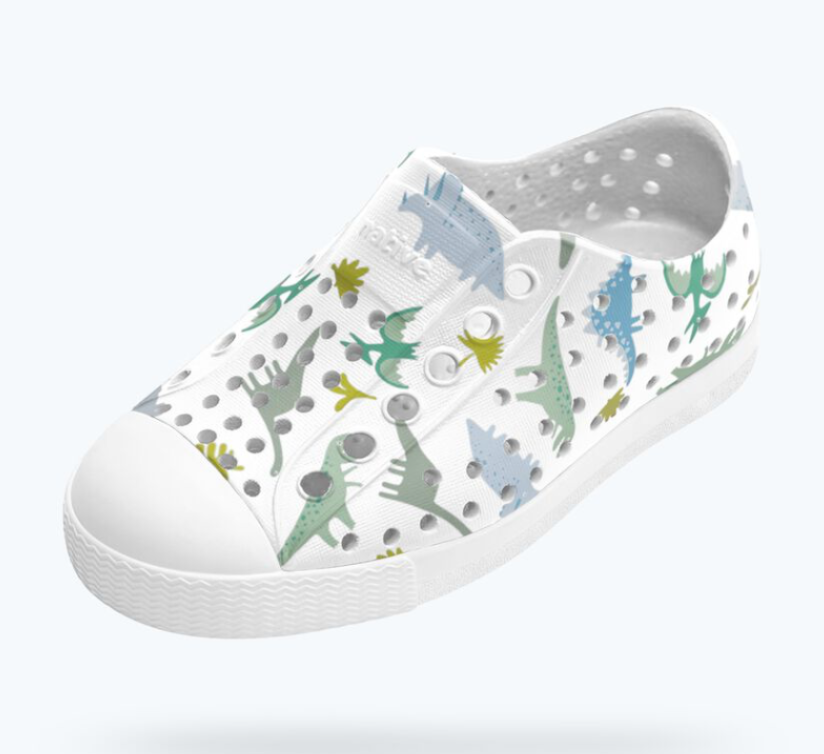 Jefferson Print - White/ Alpine Dinos