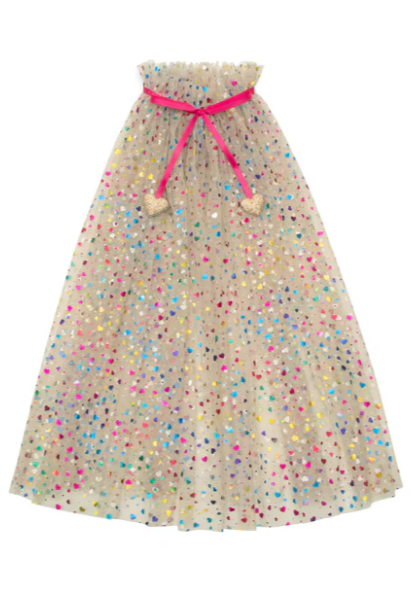 Rainbow Hearts Cape