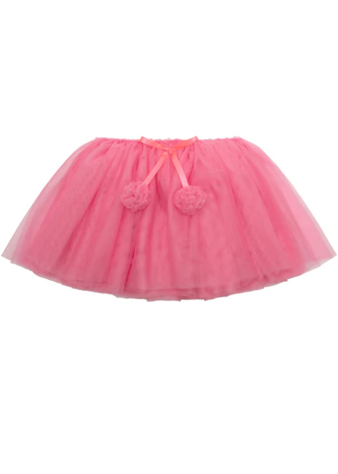 Pink Ruffle Flower Tutu