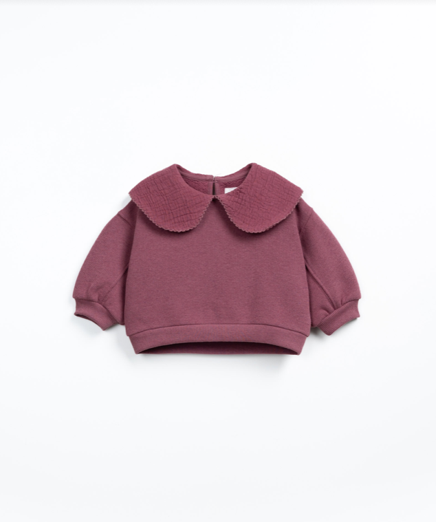 Collared Fleece Sweater Set