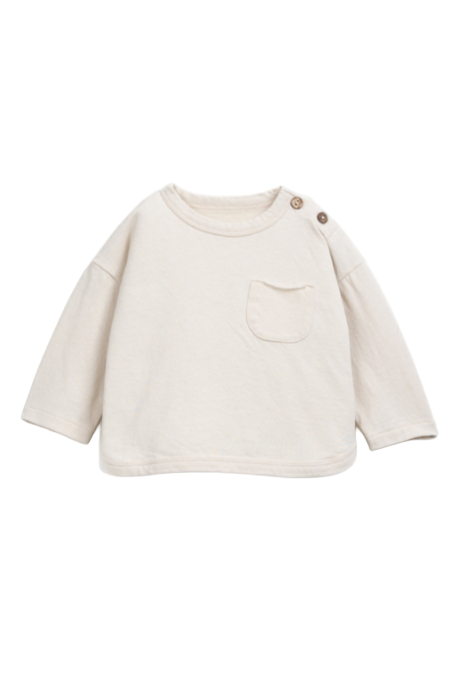 Jersey Pocket LS Tee