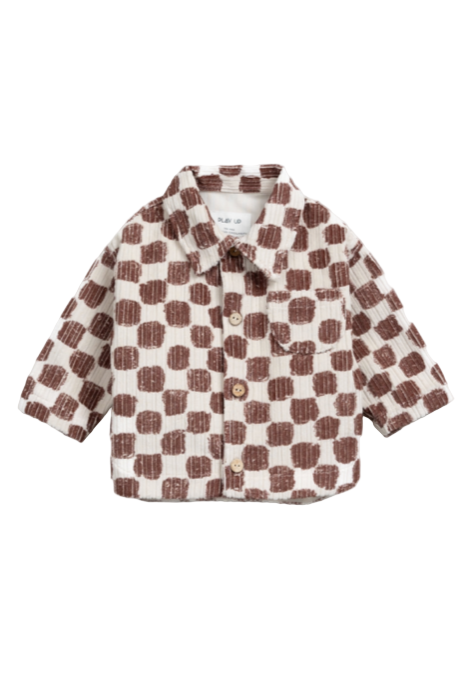 Printed Corduroy Shirt