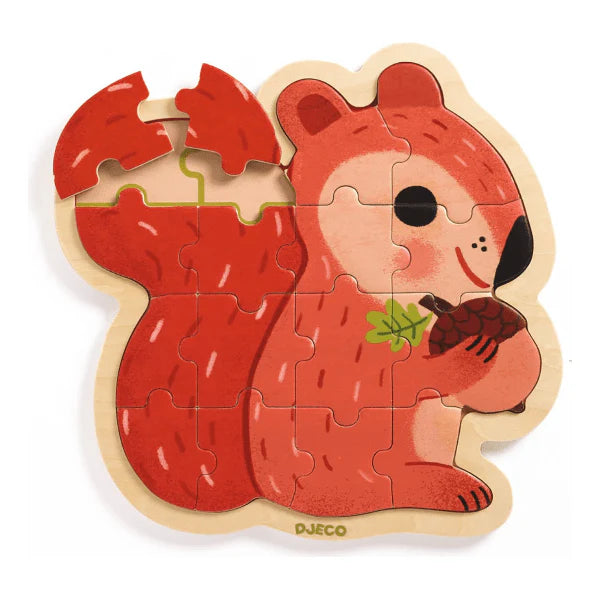 Puzzlo Nut Wooden Puzzle