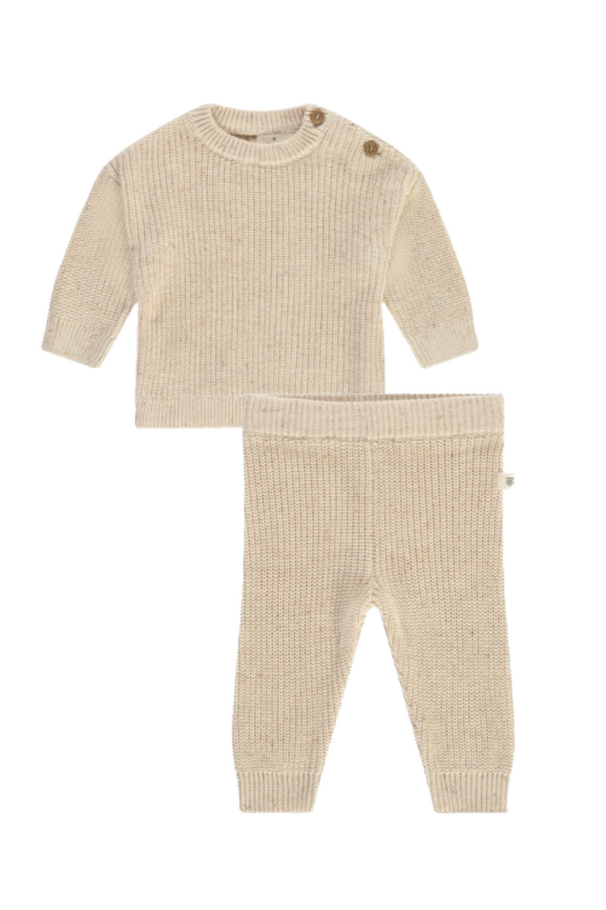 ATS Ecru Knit Set