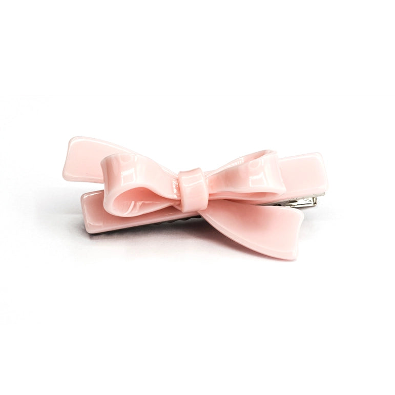 L & R Pink Shades Bow Clips 6pk