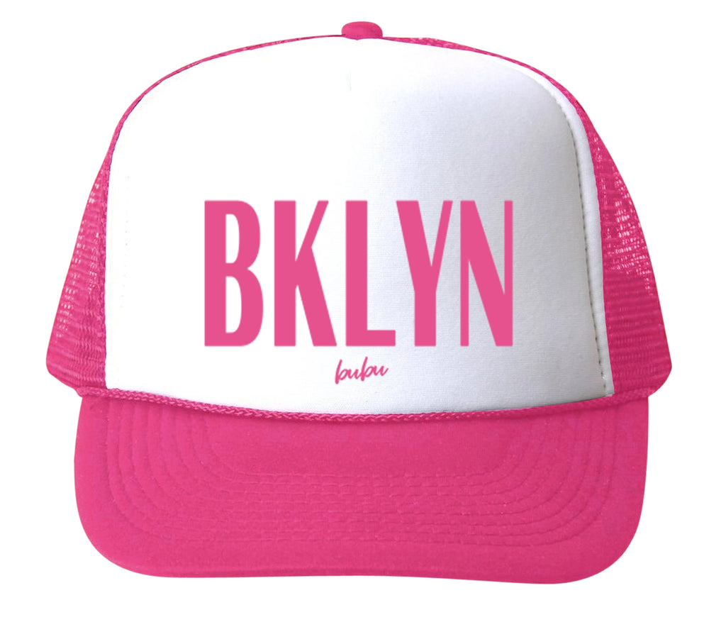 Bubu BKLYN Trucker Hat - Pink
