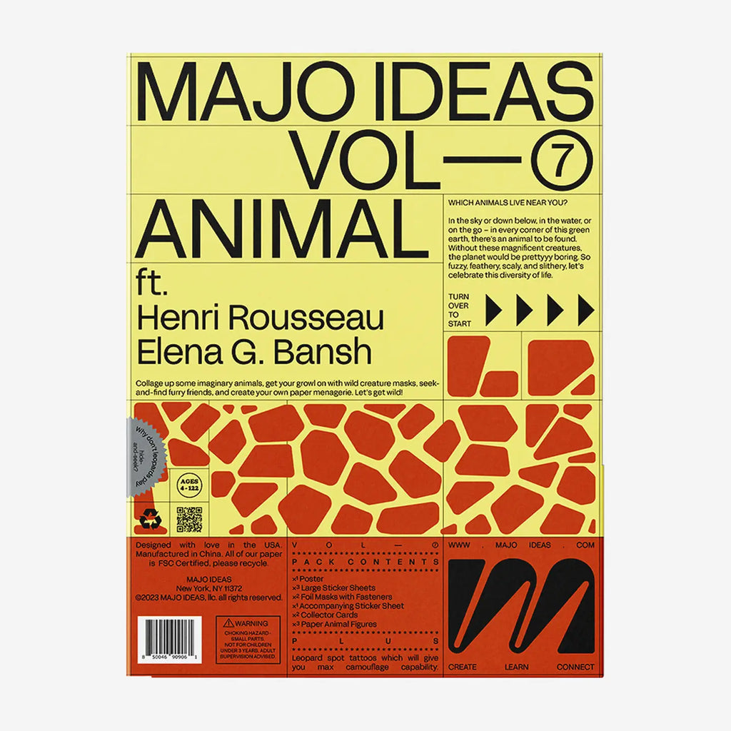 Animal Sticker Based Art Pack