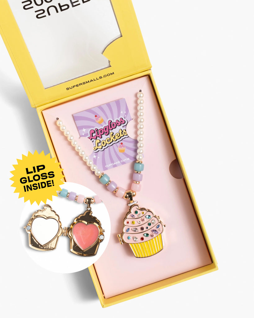 Cupcake Cutie Lipgloss Locket – Smoochie Baby