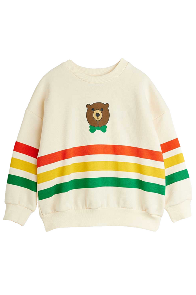 Bear Stripe Sweatshirt