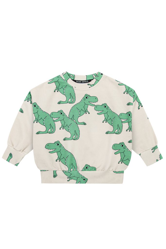 Sweatshirt - T-Rex Green