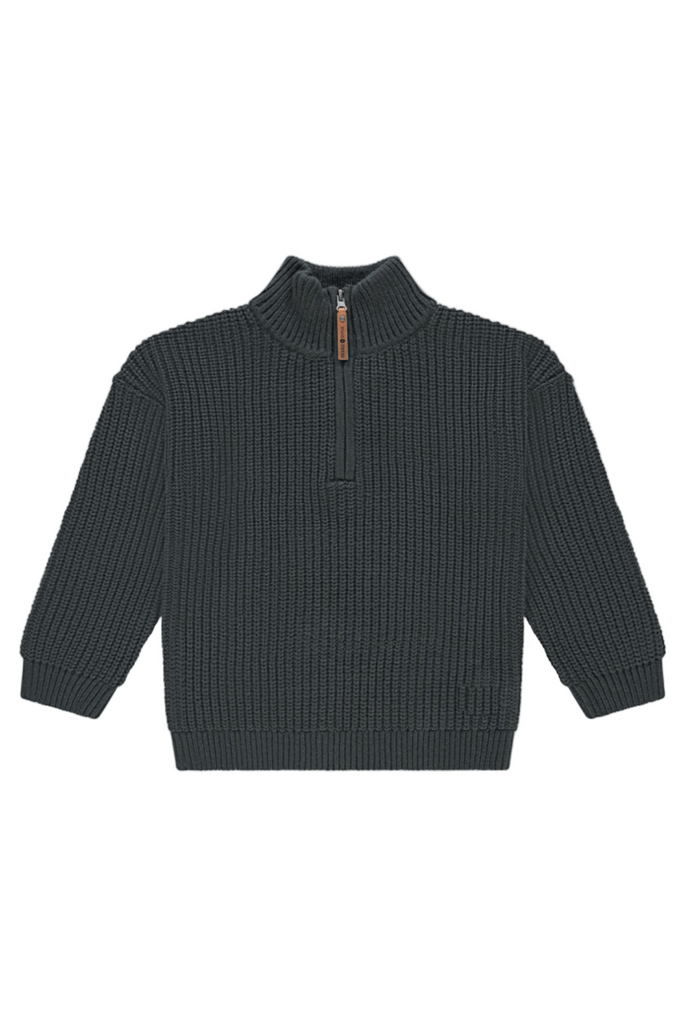 Half Zip Knit Sweater