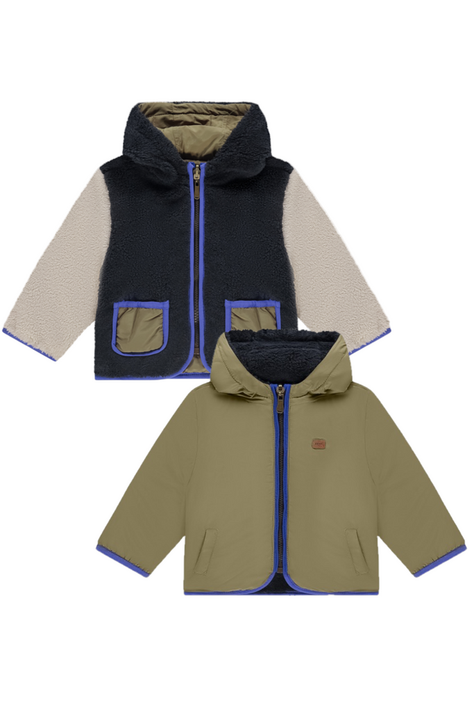 Baby Reversible Teddy Jacket