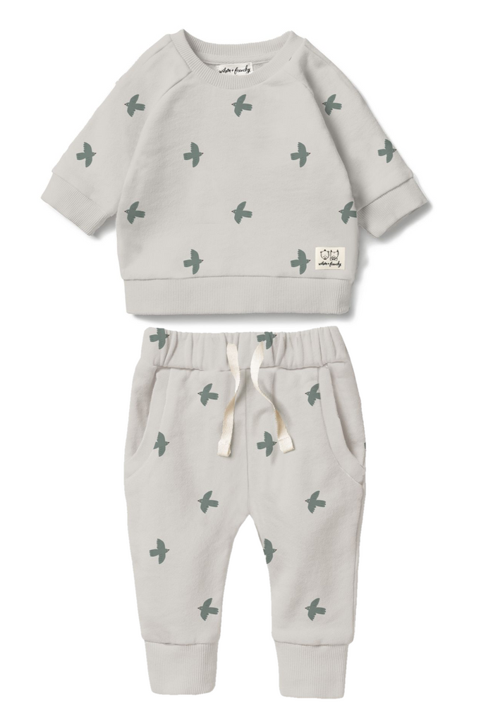 Baby Sparrows Sweat Set