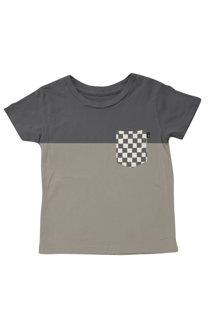 Vibe Check SS Tee - Black/Coal