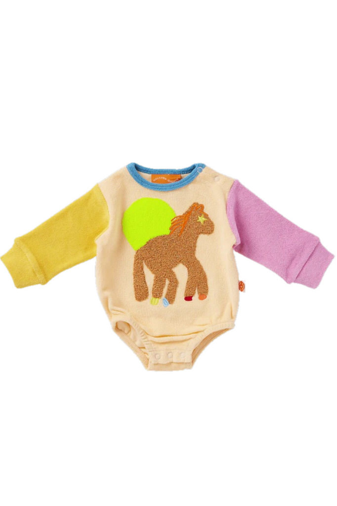 Giddy Up Terry LS Bodysuit