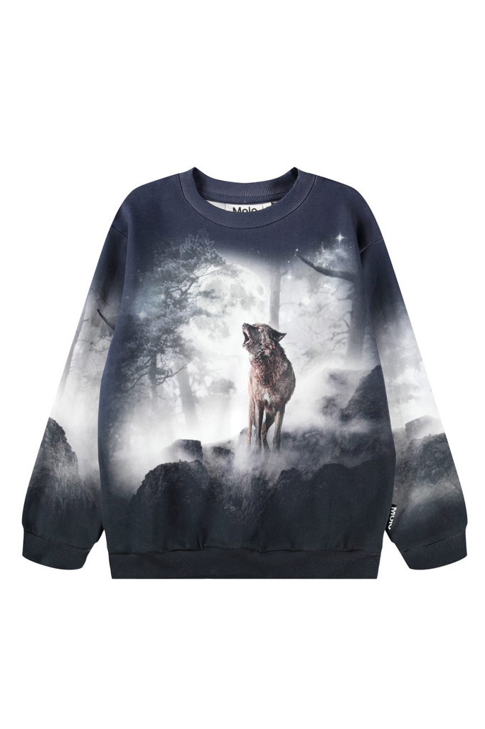 Milski Sweatshirt - Moonlit Wolves