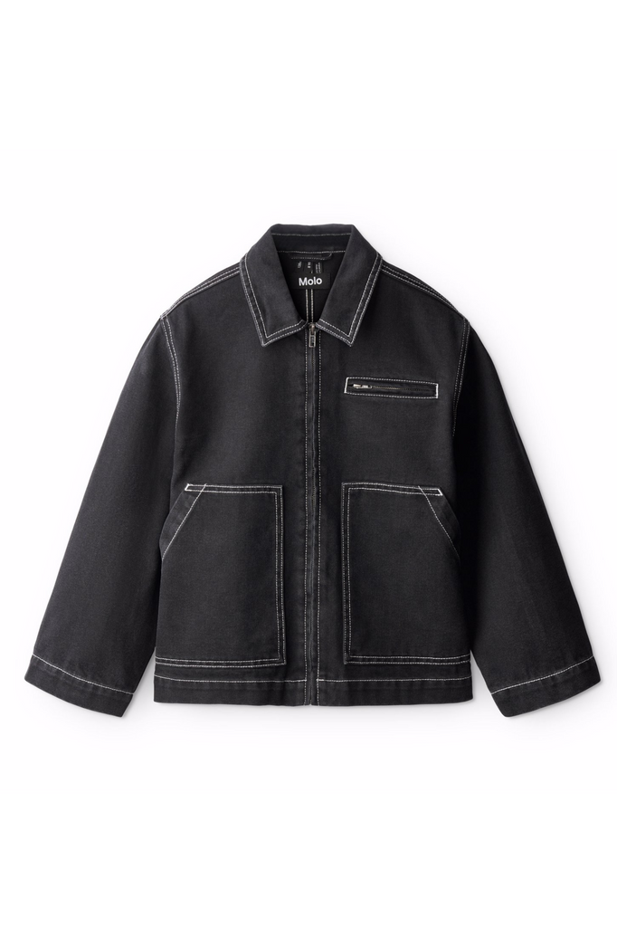 Hetson Jacket - Washed Black