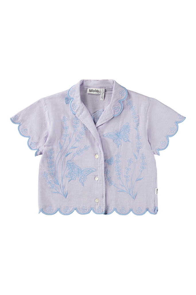 Rosalle Top - Pastel Lilac